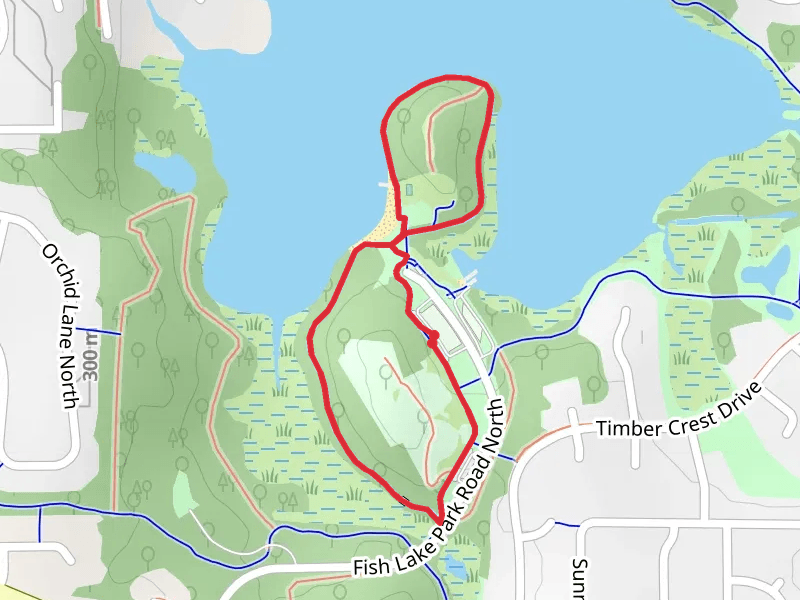 Fish Lake Regional Park Loop - North