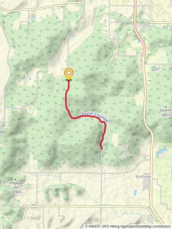 Baxter's Hollow Trail