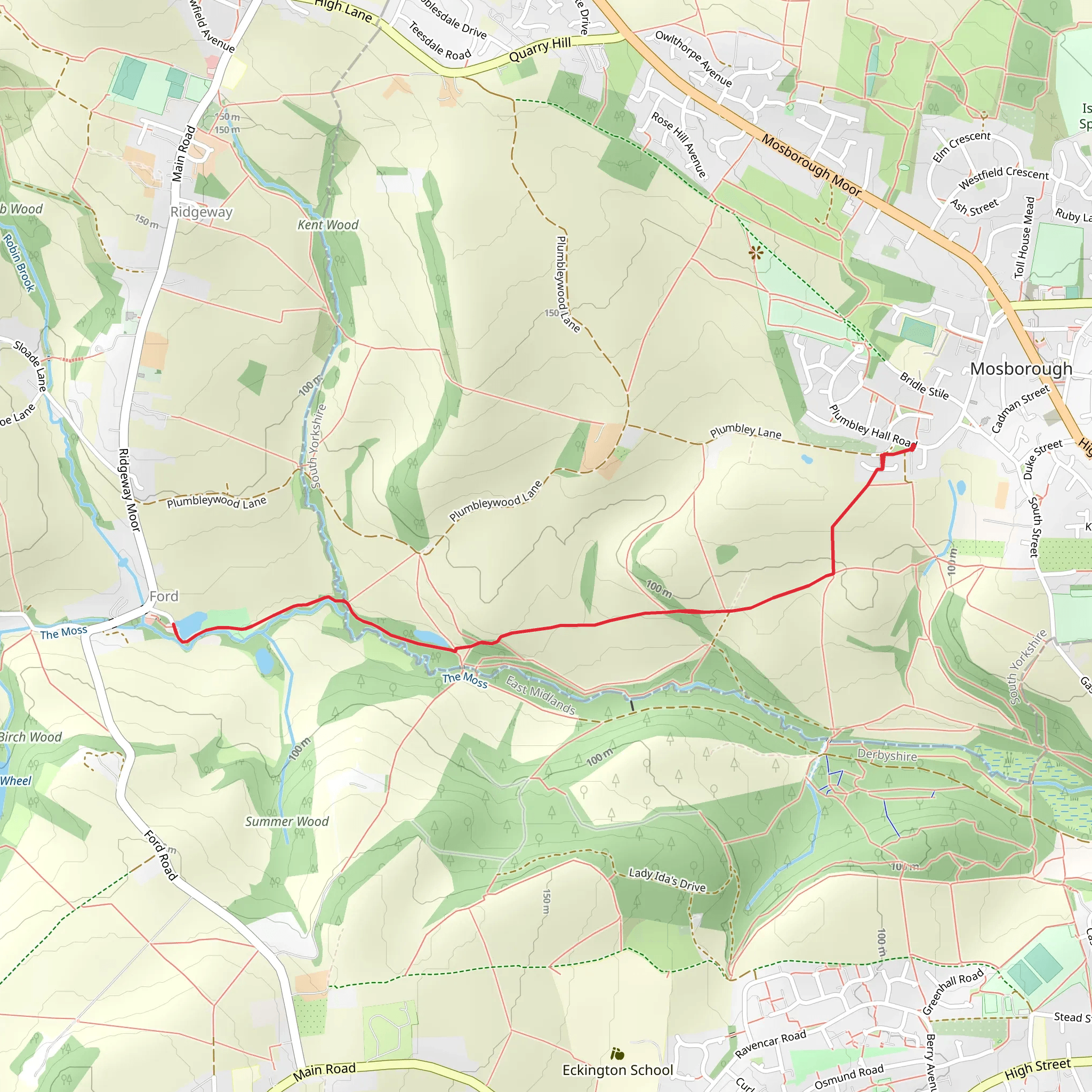 Ford Wheel Dam Walk mobile static map