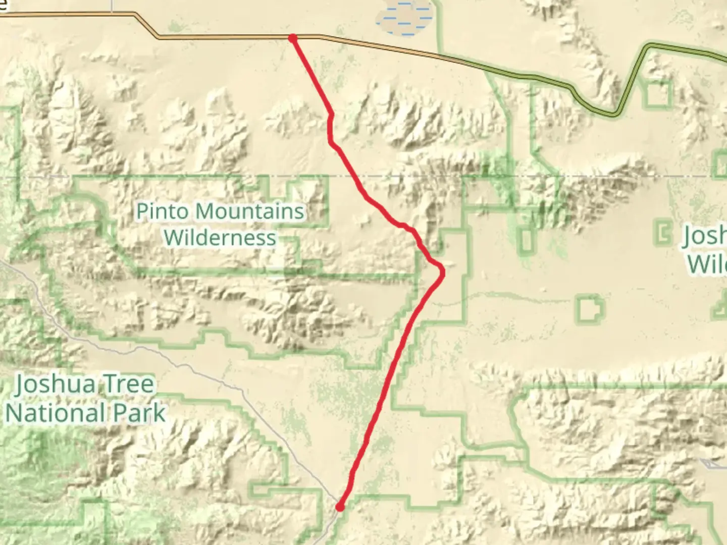 An image depicting the trail Old Dale Road and its surrounding area.