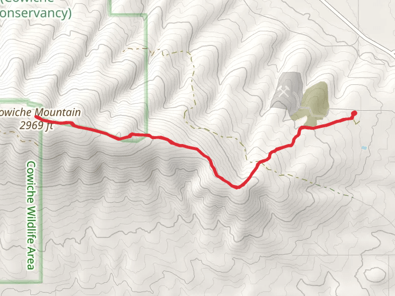 Cowiche Mountain via William O Douglas Trail