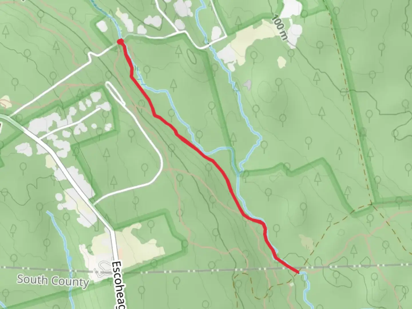 An image depicting the trail Ben Utter Trail and its surrounding area.