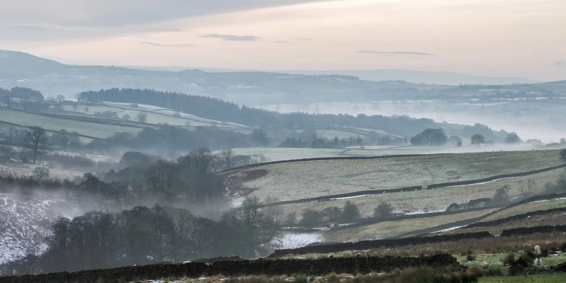 An image depicting the trail Beamsley - The Beacon - Howber Hill - Hazlewood and Storiths and its surrounding area.