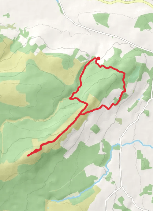 Hike on 15-03-2026 03:21 PM N374 064 Beech forest and Bluebells mobile static map