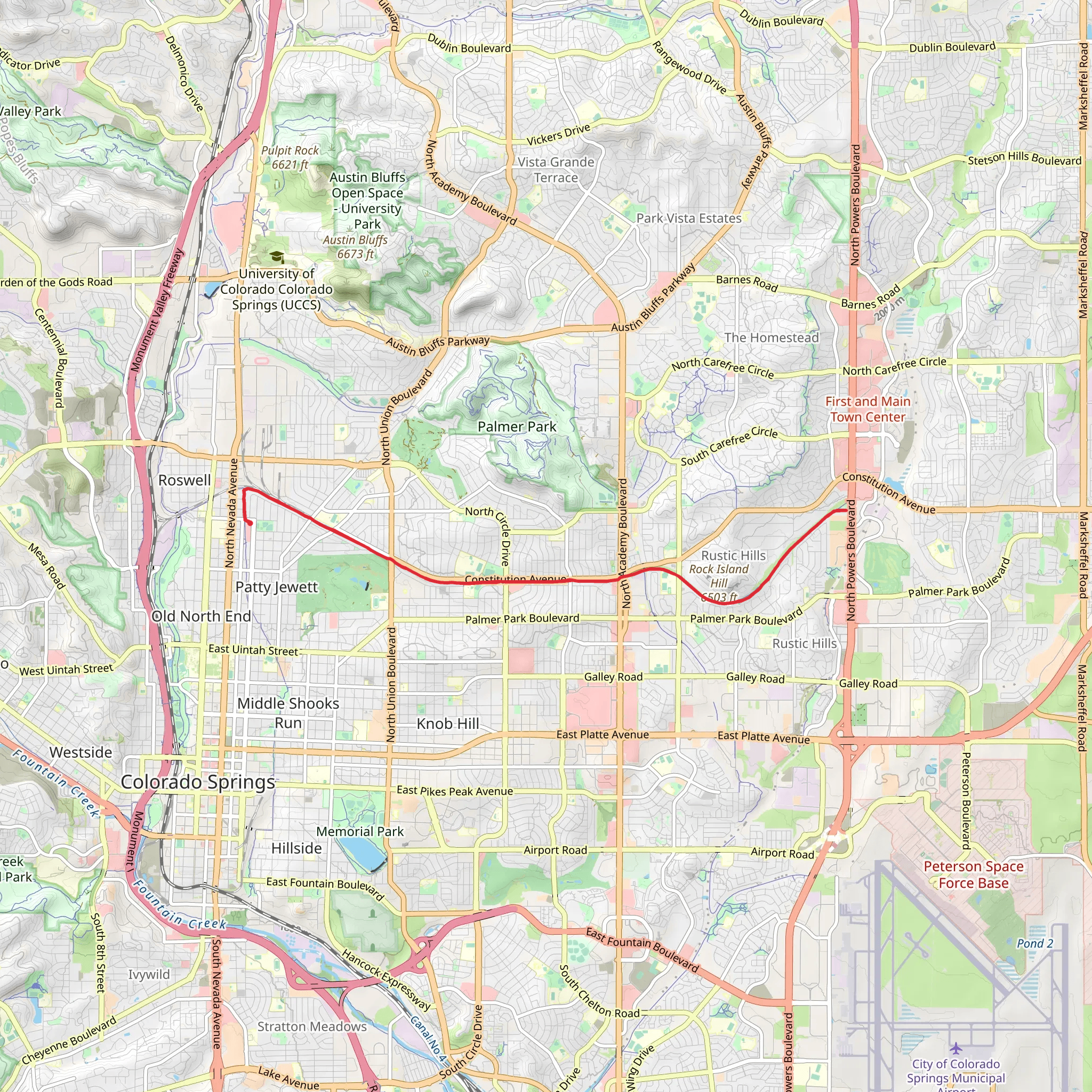 Rock Island Trail mobile static map
