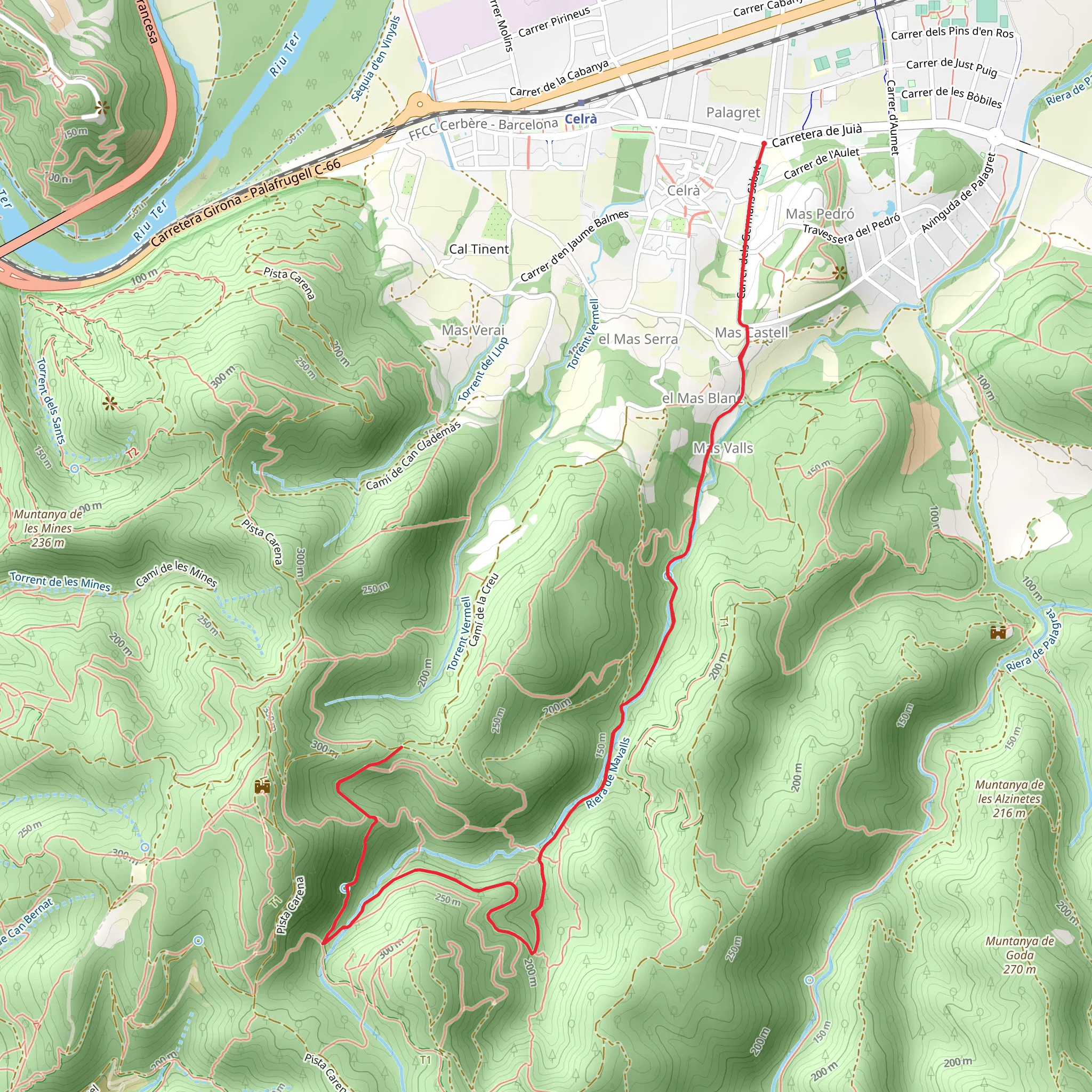 Path of the Mines of Nen Jesus SL C 4 mobile static map
