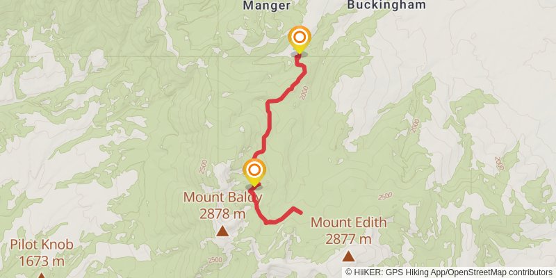 Birch Creek Trail stage 2 Map