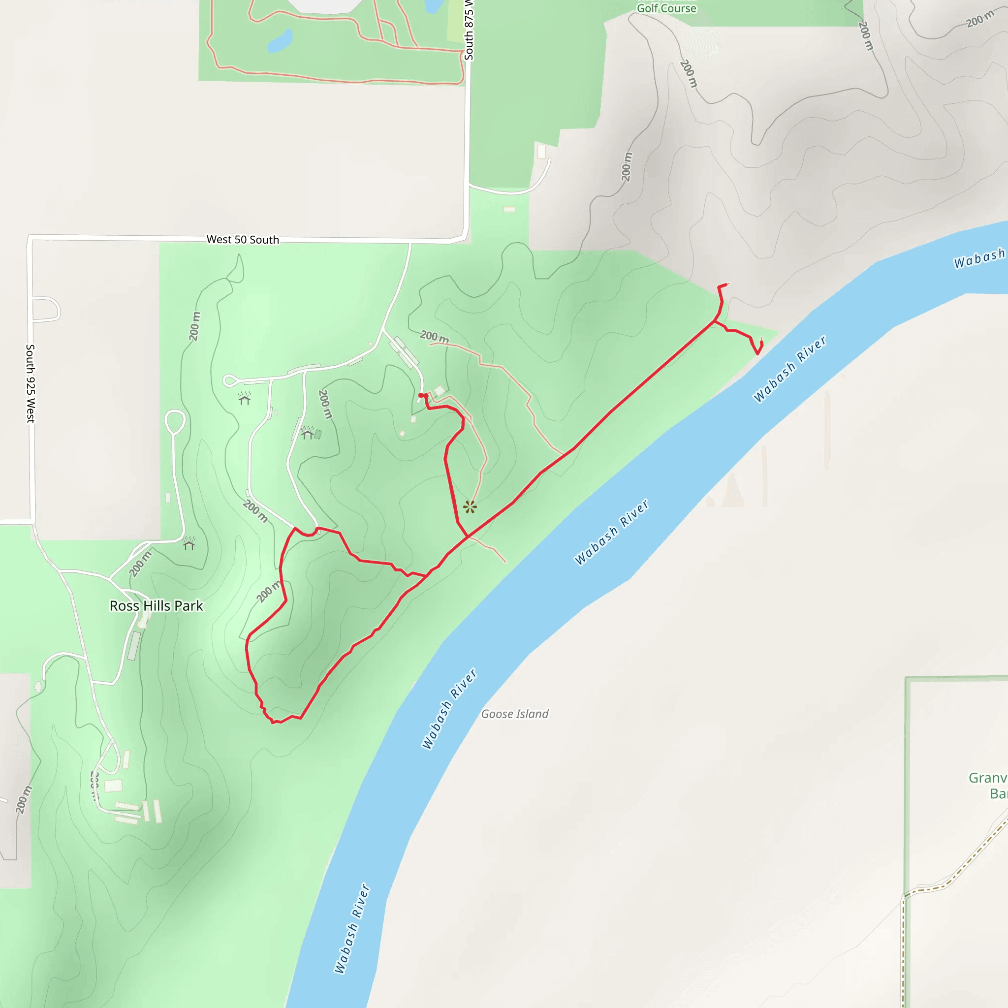Viewing Platform at Ross Hills Loop mobile static map
