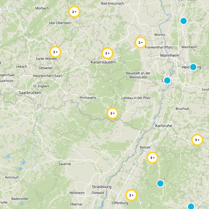 Dahner Felsenland Static Map