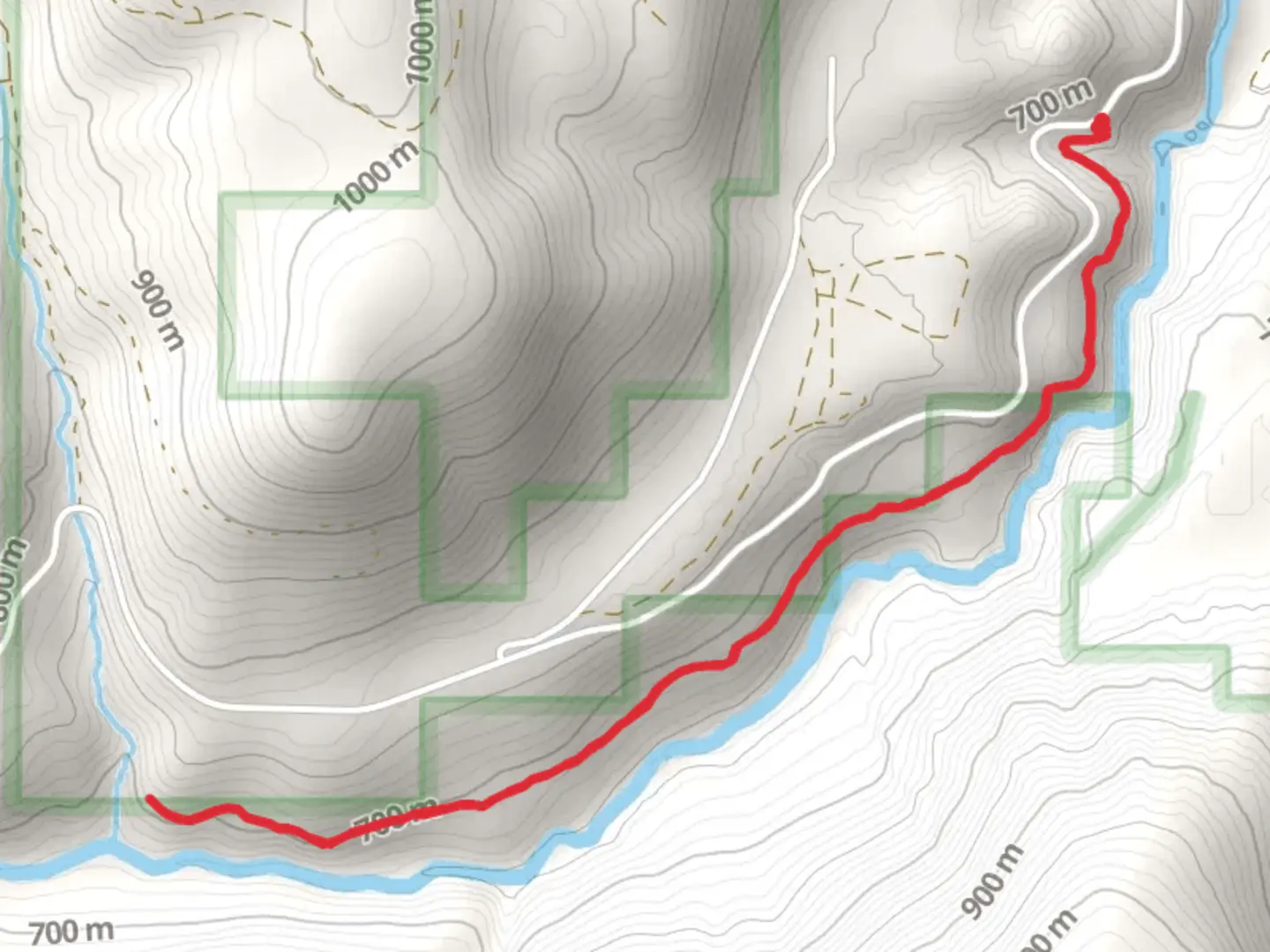 An image depicting the trail Callahan Historic Trail and its surrounding area.