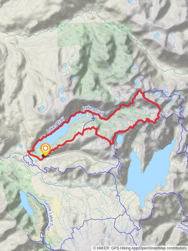 Lakes Trail and Boundary Trail
