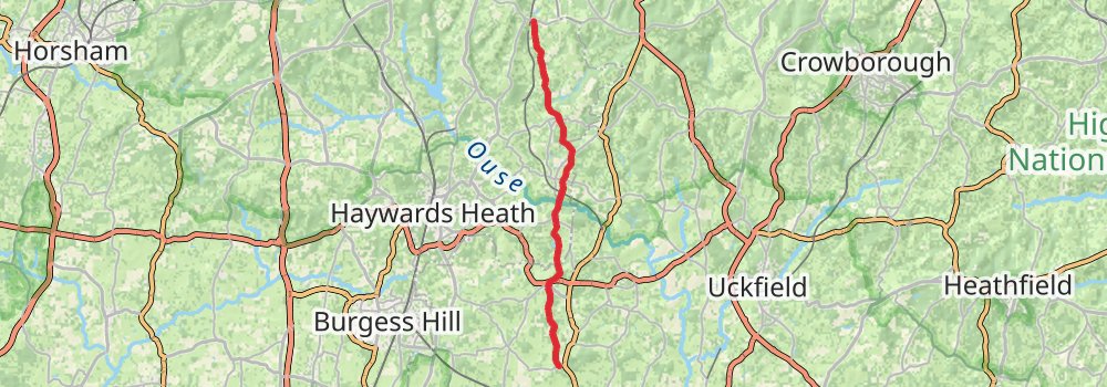 Greenwich Meridian Trail stage 2 Map