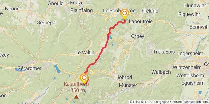 HexaTrek stage 185 Map