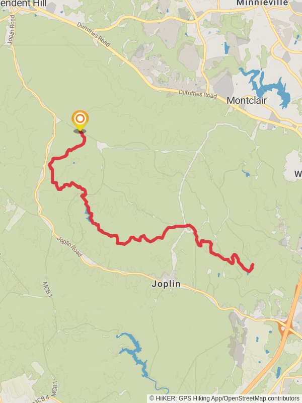 Happyland Camp Lakes - South Valley Trail