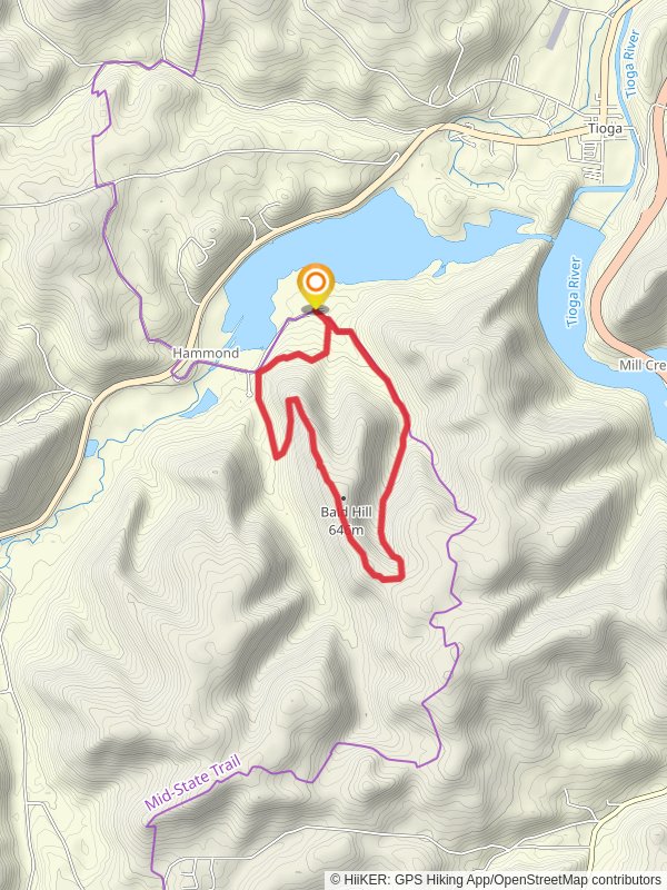 Bald Hill Loop via C Lynn Keller Trail