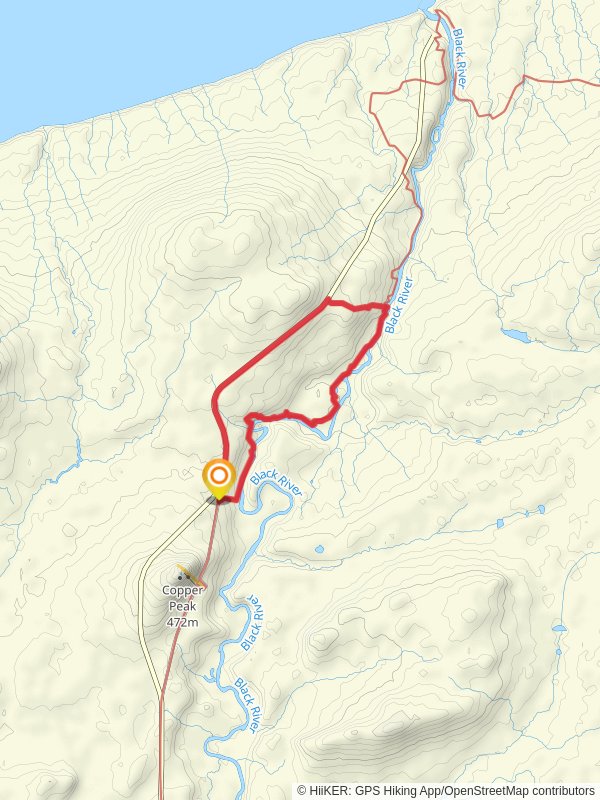 North Country Trail and Black River Road Loop