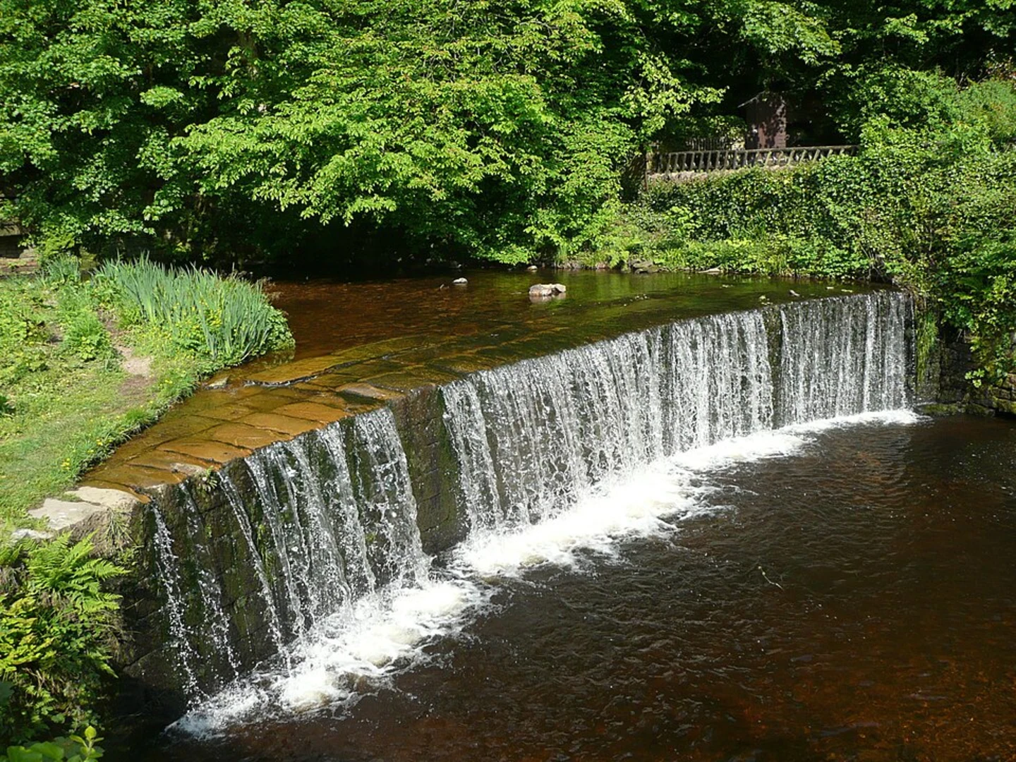 An image depicting the trail Luddenden Brook Loop and its surrounding area.
