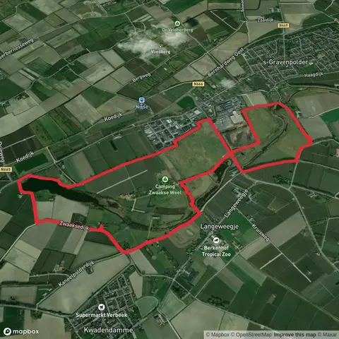 Zwaakse Weel via Grenslandpad