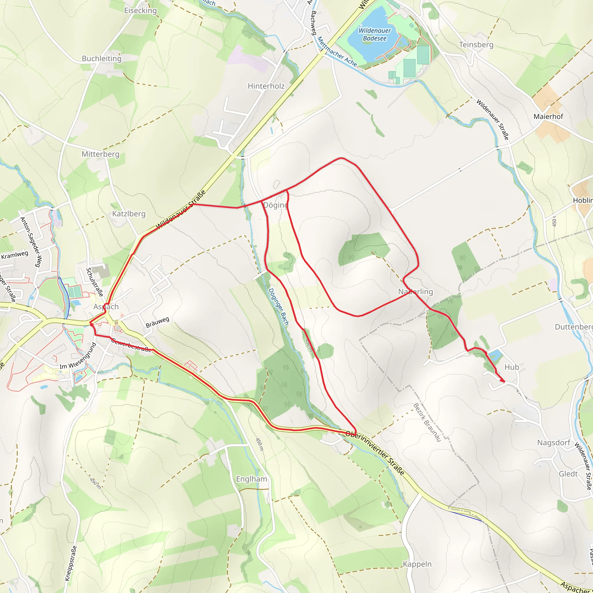 Prof Ludwig-Weinberger-Weg mobile static map