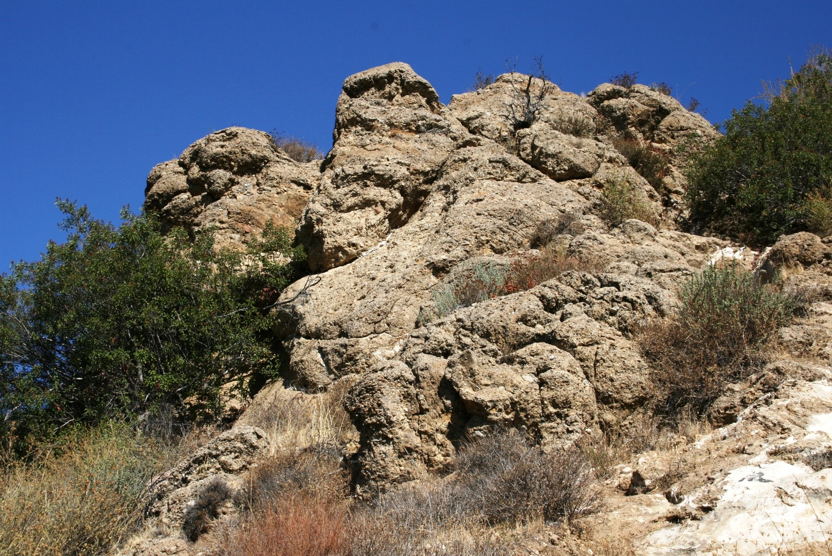 An image depicting the trail El Escorpion Trail and Castle Peak Loop Trail and its surrounding area.
