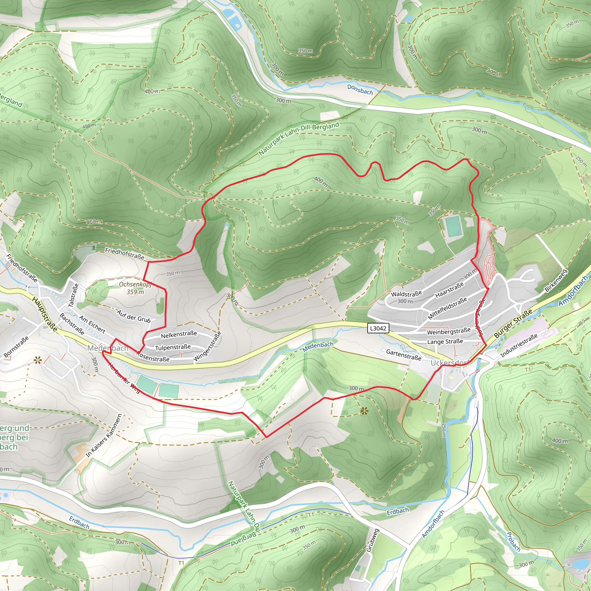 U4 Spechtweg mobile static map