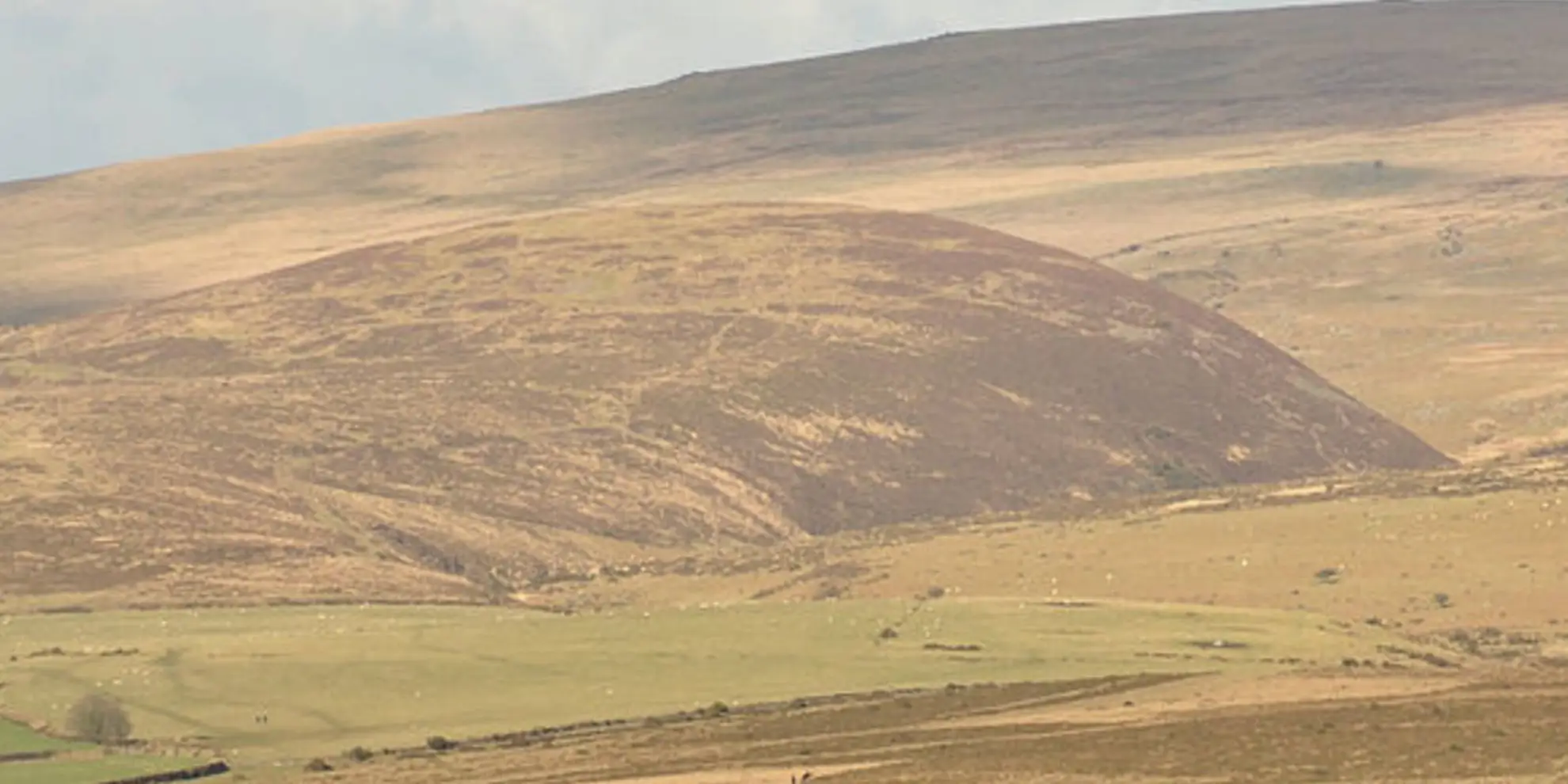 An image depicting the trail Bleak House and Great Nodden from Lydford and its surrounding area.