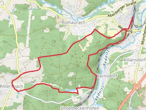 Weinberg Rednitztal Loop