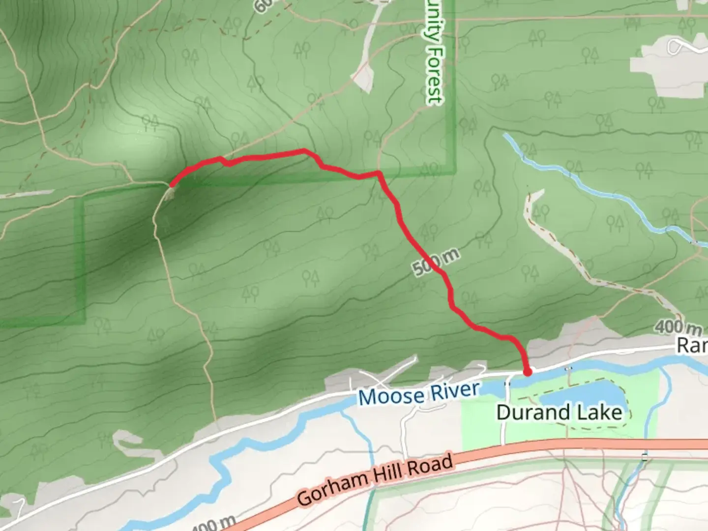 An image depicting the trail Ledge Trail and its surrounding area.