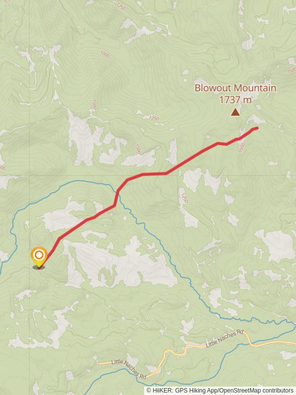 Legos Trail mobile static map