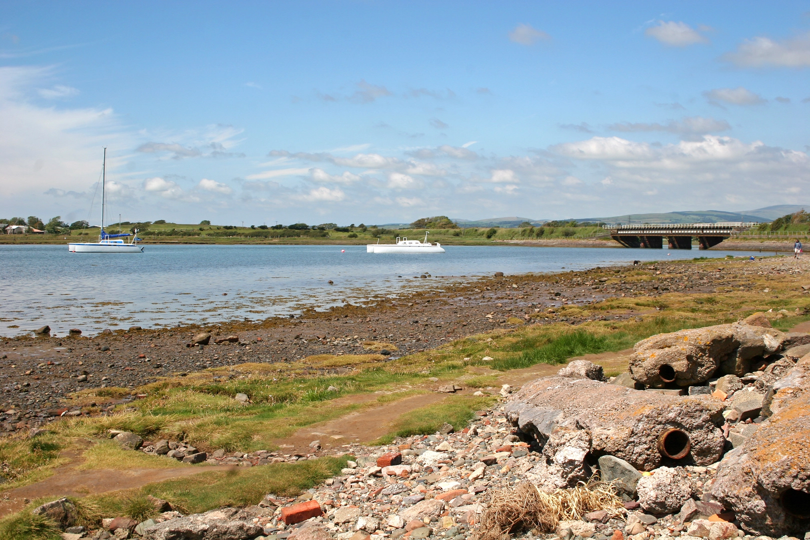 An image depicting the trail Ravenglass and Muncaster Mill and its surrounding area.
