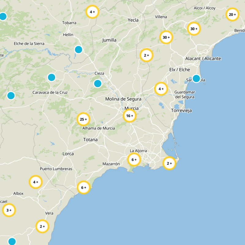 Área Metropolitana de Murcia Static Map