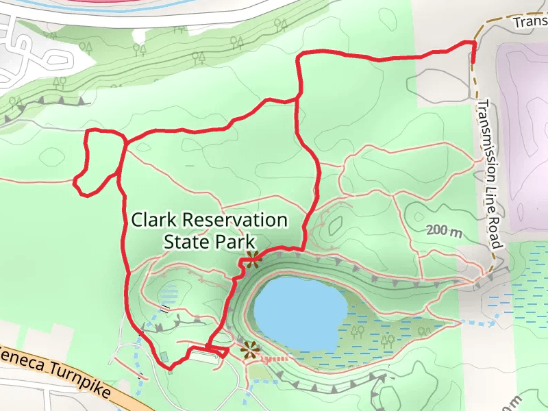 Clark Reservation State Park Loop