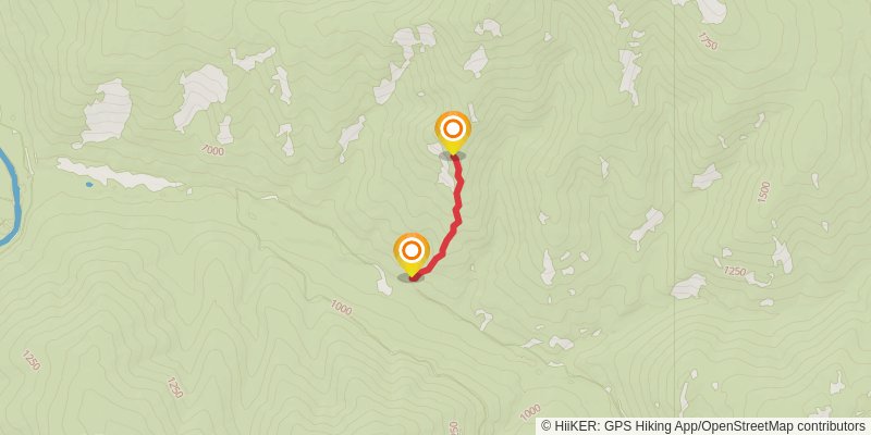 Pleasant View - Sheepherder Trail stage 2 Map