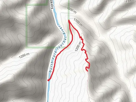 Middle Point Ridge Trail Out and Back