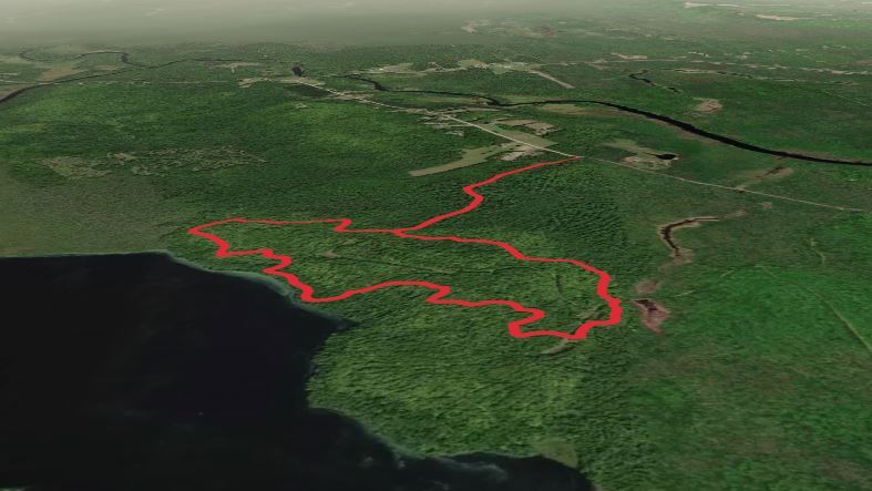 Perch Pond from Kirkland Road