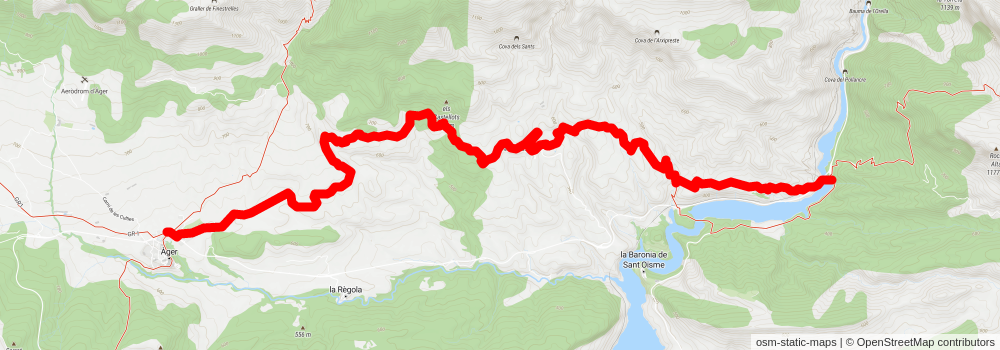 GR 1 Sender Historic stage 22 Map