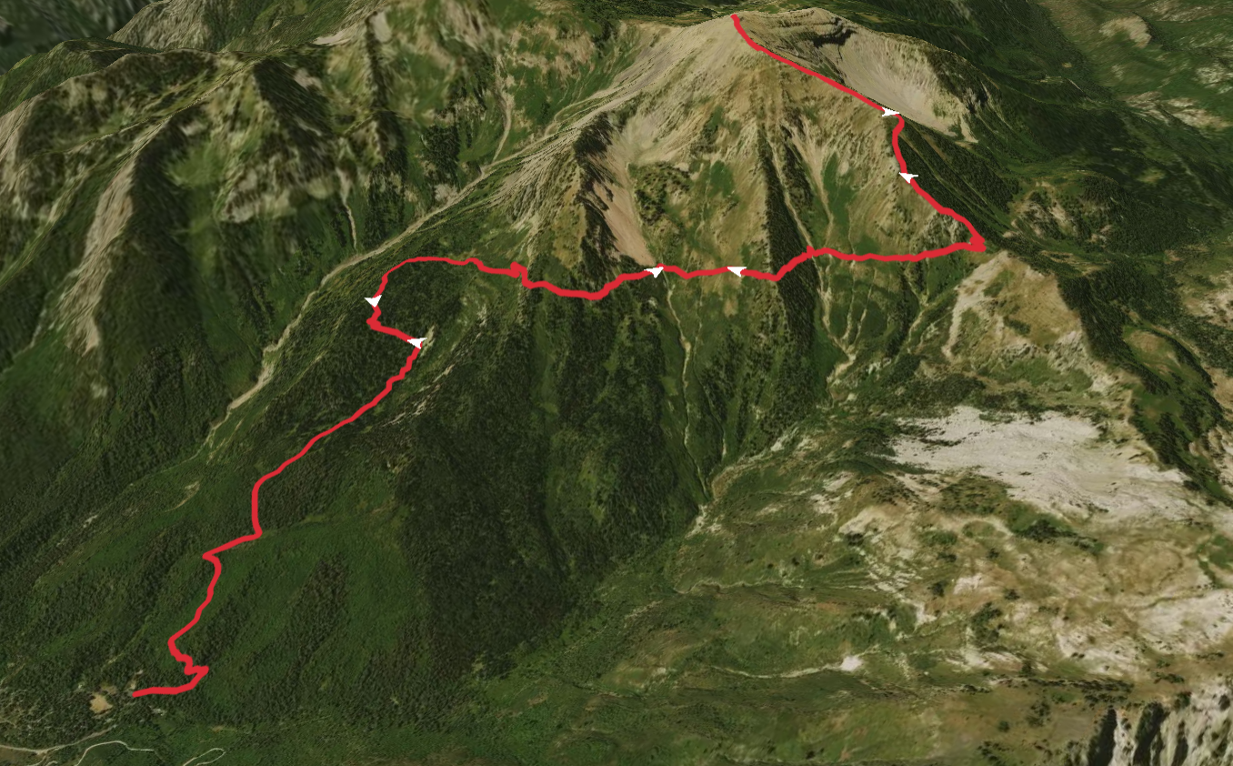 Box Elder Trail and White Canyon Trail