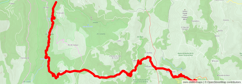 GR 1 Sender Historic stage 106 Map