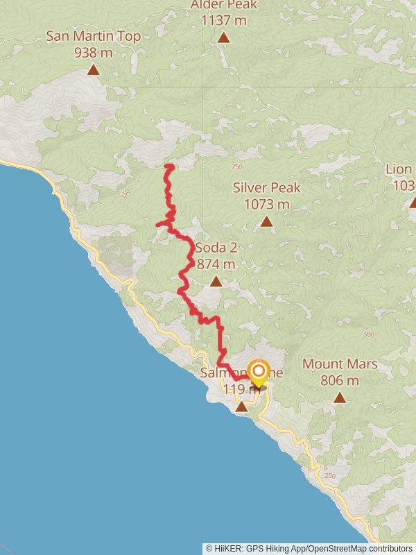 Villa Creek via Buckeye Trail