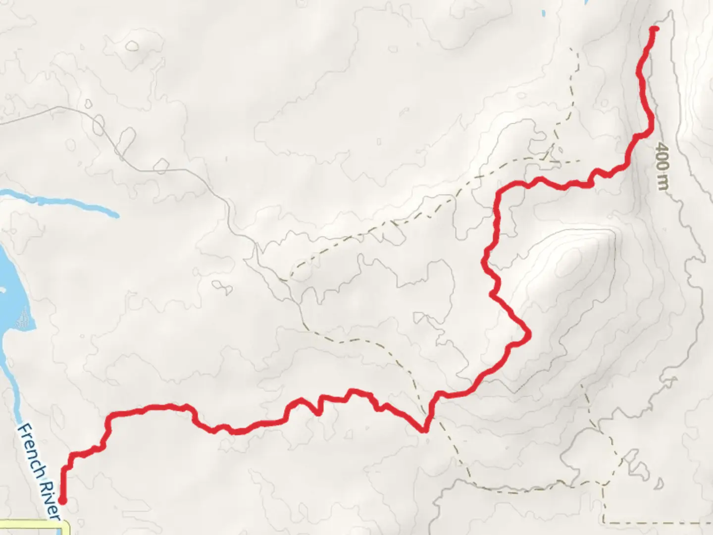 An image depicting the trail Superior Hiking Trail to Sucker River Campsite and its surrounding area.
