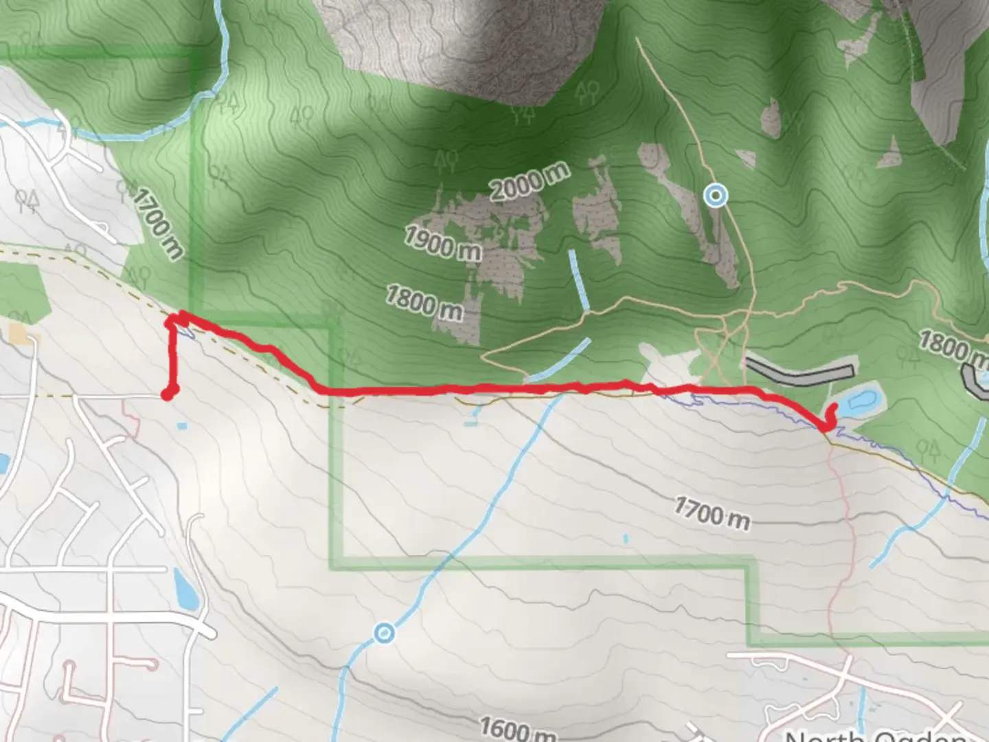 An image depicting the trail Pleasant View Trail and its surrounding area.