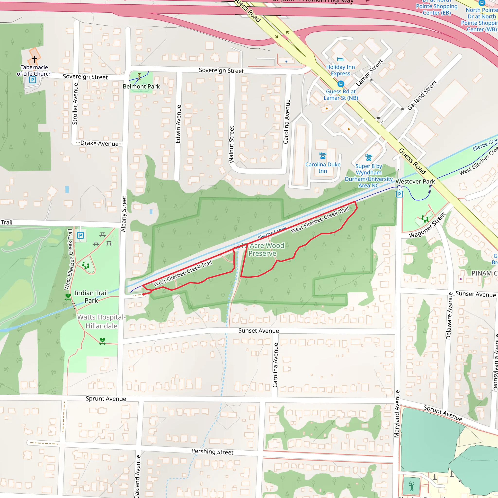 Perennial Drive Loop mobile static map