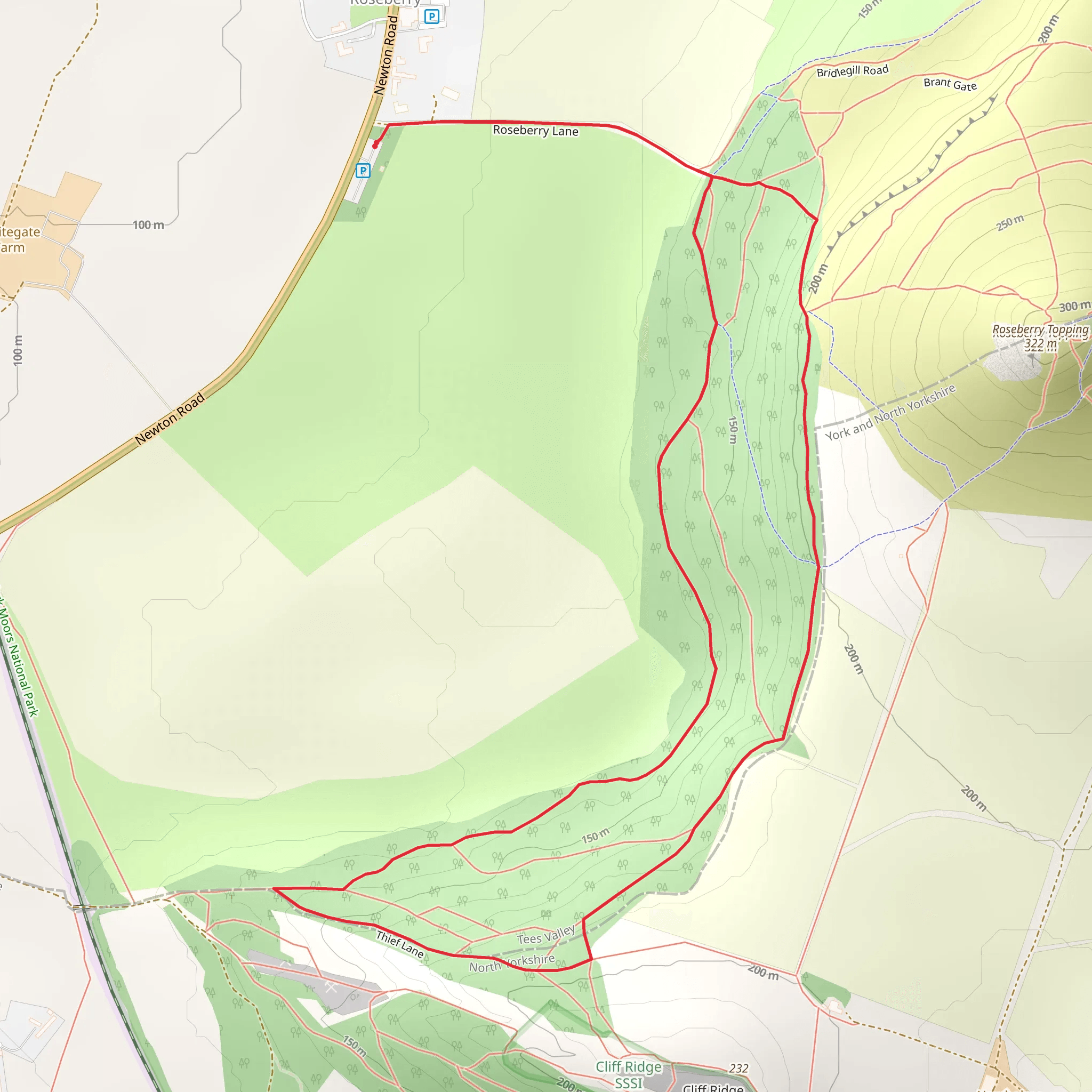 Shooting Box Loop mobile static map