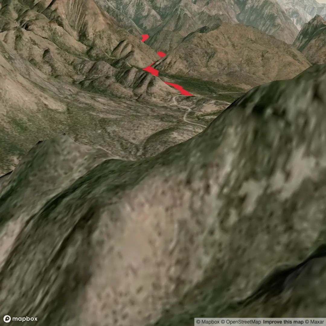 An image depicting the trail Brushy Canyon Trail and its surrounding area.