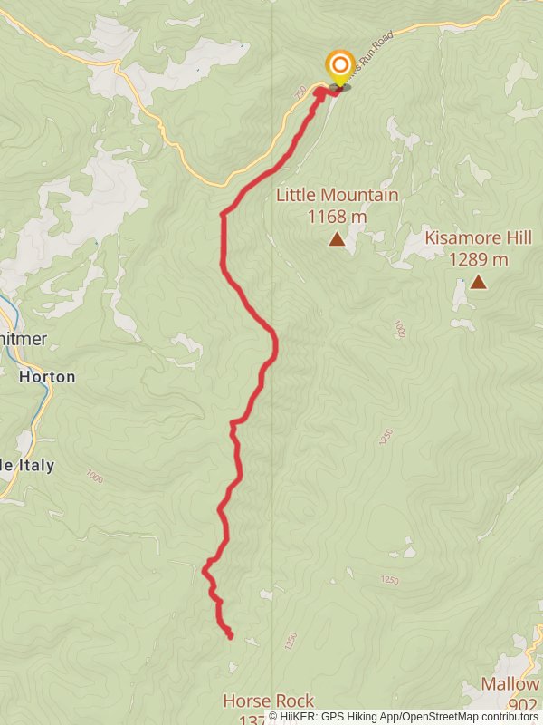 Seneca Creek via Allegheny Mountain Trail