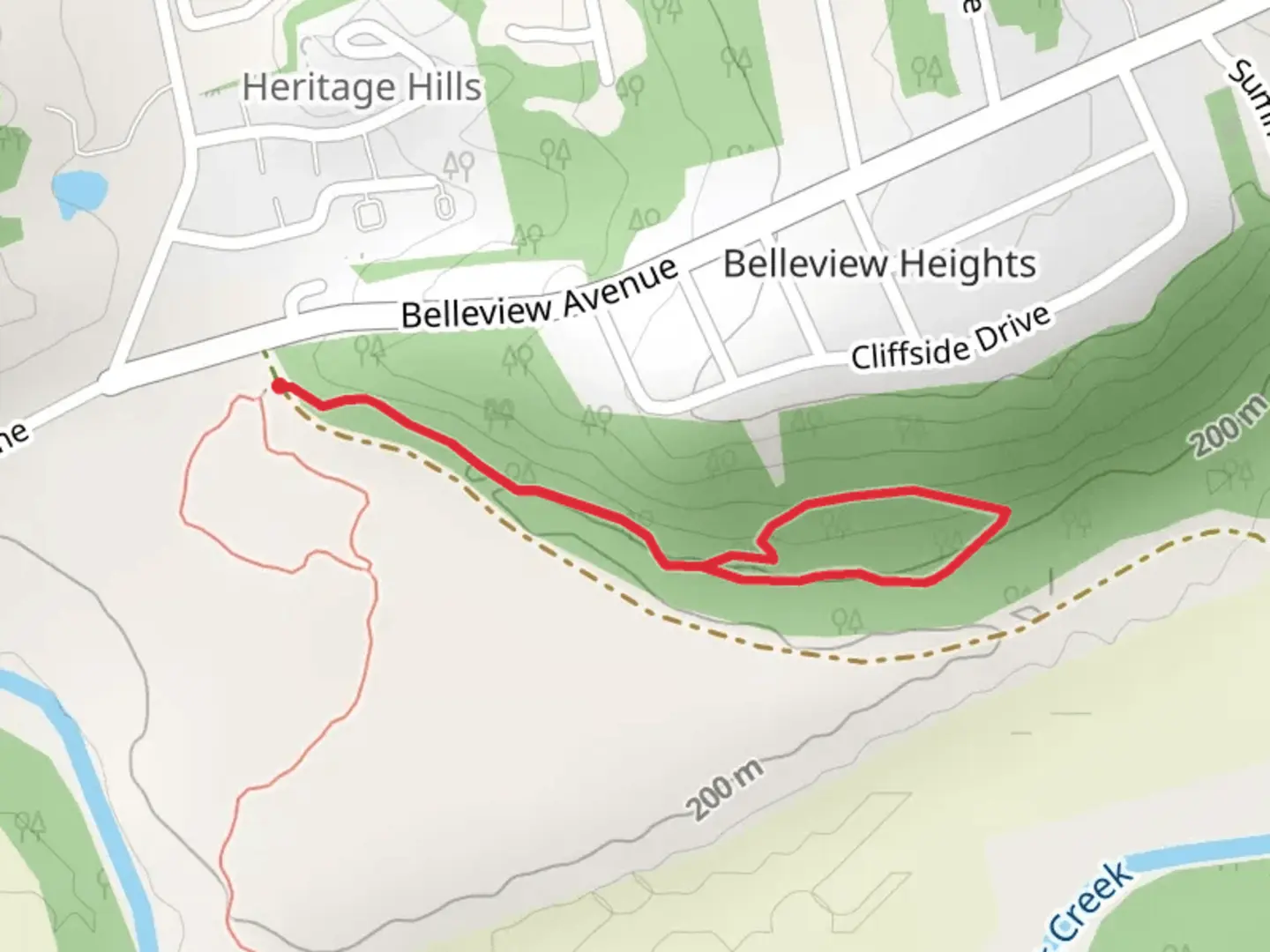 An image depicting the trail Star Brook Loop Trail and its surrounding area.