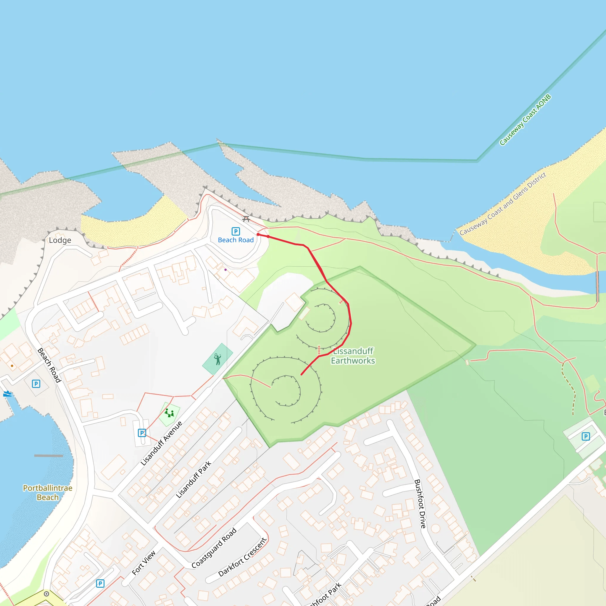 Lissanduff mobile static map