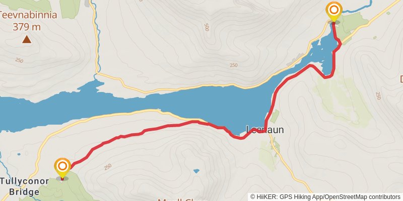Western Way - Galway stage 4 Map