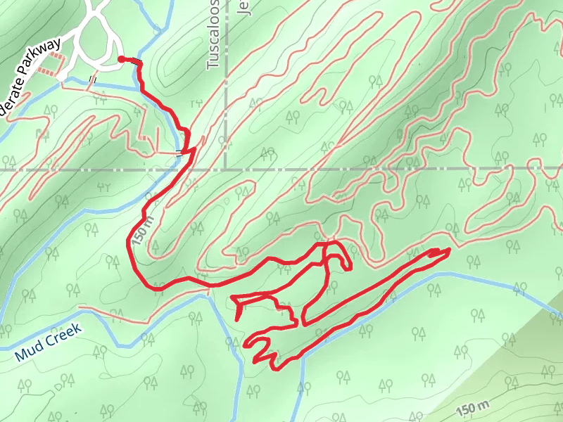 Mud Trail and Iron Works Loop