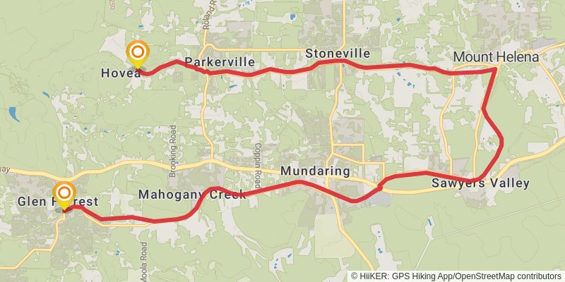 Railway Reserve Heritage Trail stage 2 Map
